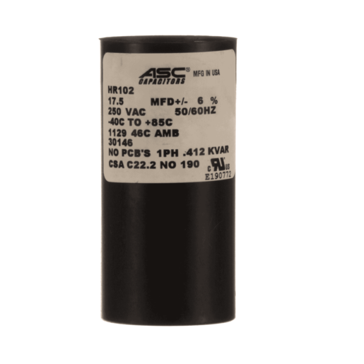 Cap, 17.5Uf, 6%, 250V AC, Motor Cap, 17.5Uf, 6%, 250V AC, Motor