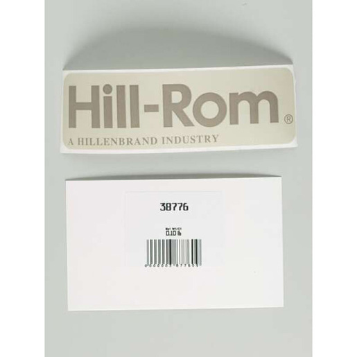 Label, Hillrom Label, Hillrom